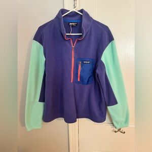 Multicolor Patagonia quarter zip